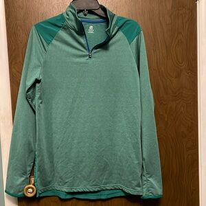 C9 Champion green 1/4 zip pull over size XL (16/18) boys